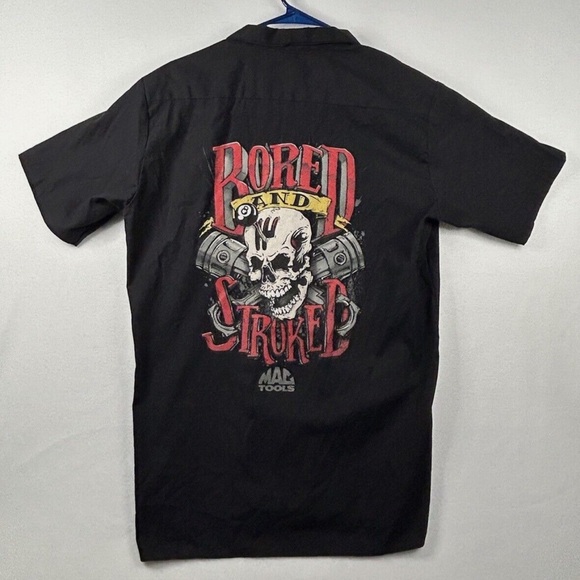 Dickies Bored and Stroke MacTools Button Down Short Sleeve Shirt - Picture 1 of 10